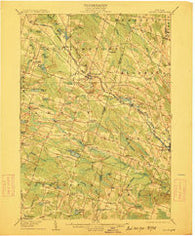 Kasoag New York Historical topographic map, 1:62500 scale, 15 X 15 Minute, Year 1906