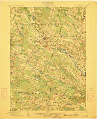 Kasoag New York Historical topographic map, 1:62500 scale, 15 X 15 Minute, Year 1906