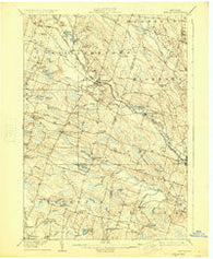 Kasoag New York Historical topographic map, 1:62500 scale, 15 X 15 Minute, Year 1906