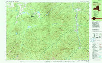 Keene Valley New York Historical topographic map, 1:25000 scale, 7.5 X 15 Minute, Year 1979