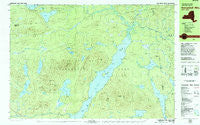 Kempshall Mtn New York Historical topographic map, 1:25000 scale, 7.5 X 15 Minute, Year 1979