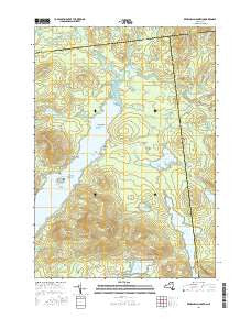Kempshall Mountain New York Current topographic map, 1:24000 scale, 7.5 X 7.5 Minute, Year 2016