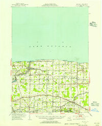 Kendall New York Historical topographic map, 1:62500 scale, 15 X 15 Minute, Year 1949