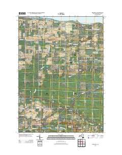 Kendall New York Historical topographic map, 1:24000 scale, 7.5 X 7.5 Minute, Year 2013