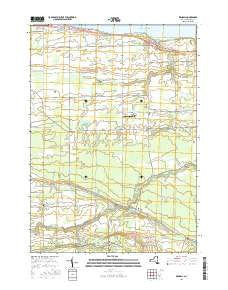 Kendall New York Current topographic map, 1:24000 scale, 7.5 X 7.5 Minute, Year 2016