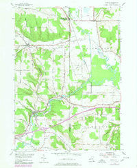 Kennedy New York Historical topographic map, 1:24000 scale, 7.5 X 7.5 Minute, Year 1979