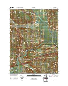 Kennedy New York Historical topographic map, 1:24000 scale, 7.5 X 7.5 Minute, Year 2013