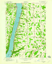 Keuka Park New York Historical topographic map, 1:24000 scale, 7.5 X 7.5 Minute, Year 1942