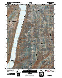 Keuka Park New York Historical topographic map, 1:24000 scale, 7.5 X 7.5 Minute, Year 2010