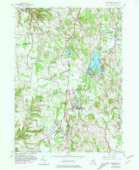 Kinderhook New York Historical topographic map, 1:24000 scale, 7.5 X 7.5 Minute, Year 1980
