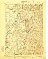 Kinderhook New York Historical topographic map, 1:62500 scale, 15 X 15 Minute, Year 1903