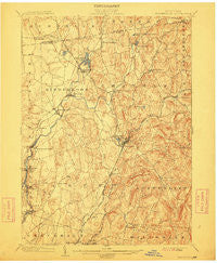 Kinderhook New York Historical topographic map, 1:62500 scale, 15 X 15 Minute, Year 1903