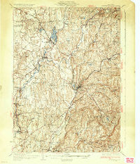 Kinderhook New York Historical topographic map, 1:62500 scale, 15 X 15 Minute, Year 1933
