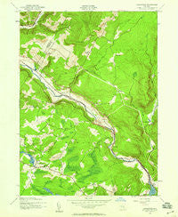 Lackawack New York Historical topographic map, 1:24000 scale, 7.5 X 7.5 Minute, Year 1942