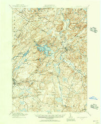 Lake Bonaparte New York Historical topographic map, 1:62500 scale, 15 X 15 Minute, Year 1913