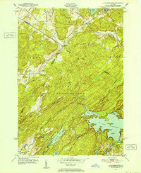 Lake Bonaparte New York Historical topographic map, 1:24000 scale, 7.5 X 7.5 Minute, Year 1951