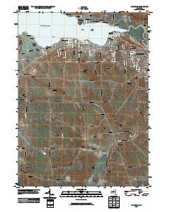 Lakewood New York Historical topographic map, 1:24000 scale, 7.5 X 7.5 Minute, Year 2010