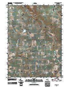 Langford New York Historical topographic map, 1:24000 scale, 7.5 X 7.5 Minute, Year 2010