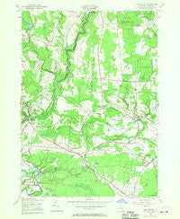 Lee Center New York Historical topographic map, 1:24000 scale, 7.5 X 7.5 Minute, Year 1955