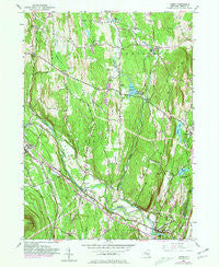 Leeds New York Historical topographic map, 1:24000 scale, 7.5 X 7.5 Minute, Year 1953