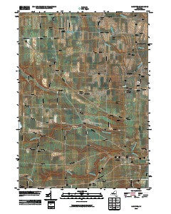 Leicester New York Historical topographic map, 1:24000 scale, 7.5 X 7.5 Minute, Year 2010