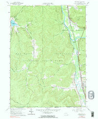 Limestone New York Historical topographic map, 1:24000 scale, 7.5 X 7.5 Minute, Year 1961