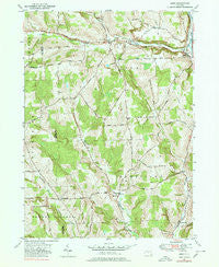Lisle New York Historical topographic map, 1:24000 scale, 7.5 X 7.5 Minute, Year 1949