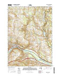 Little Falls New York Current topographic map, 1:24000 scale, 7.5 X 7.5 Minute, Year 2016