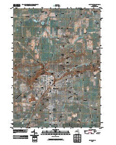 Lockport New York Historical topographic map, 1:24000 scale, 7.5 X 7.5 Minute, Year 2010
