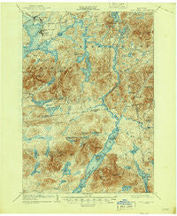 Long Lake New York Historical topographic map, 1:62500 scale, 15 X 15 Minute, Year 1904