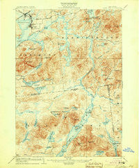 Long Lake New York Historical topographic map, 1:62500 scale, 15 X 15 Minute, Year 1904