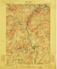 Luzerne New York Historical topographic map, 1:62500 scale, 15 X 15 Minute, Year 1903