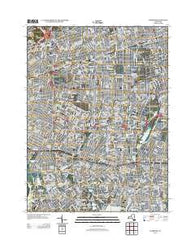 Lynbrook New York Historical topographic map, 1:24000 scale, 7.5 X 7.5 Minute, Year 2013