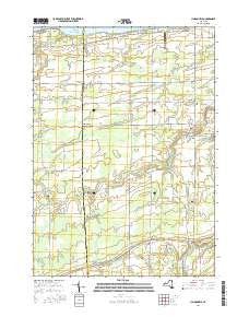 Lyndonville New York Current topographic map, 1:24000 scale, 7.5 X 7.5 Minute, Year 2016