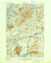 Lyon Mountain New York Historical topographic map, 1:62500 scale, 15 X 15 Minute, Year 1913