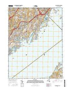 Mamaroneck New York Current topographic map, 1:24000 scale, 7.5 X 7.5 Minute, Year 2016