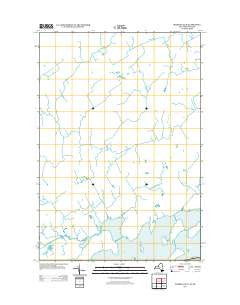 Massena OE N New York Historical topographic map, 1:24000 scale, 7.5 X 7.5 Minute, Year 2013