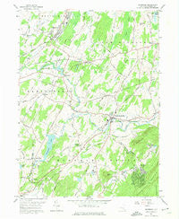 Maybrook New York Historical topographic map, 1:24000 scale, 7.5 X 7.5 Minute, Year 1957