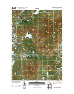 McKenzie Mountain New York Historical topographic map, 1:24000 scale, 7.5 X 7.5 Minute, Year 2013