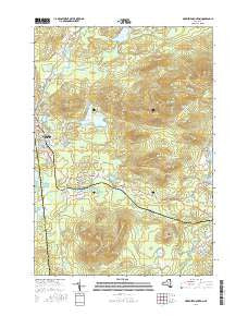 McKenzie Mountain New York Current topographic map, 1:24000 scale, 7.5 X 7.5 Minute, Year 2016