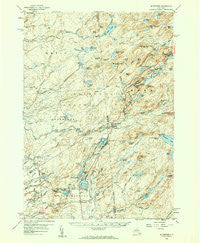 Mc Keever New York Historical topographic map, 1:62500 scale, 15 X 15 Minute, Year 1958