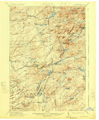 Mc Keever New York Historical topographic map, 1:62500 scale, 15 X 15 Minute, Year 1912