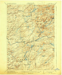 Mc Keever New York Historical topographic map, 1:62500 scale, 15 X 15 Minute, Year 1912