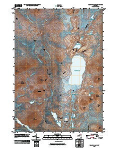 Meacham Lake New York Historical topographic map, 1:24000 scale, 7.5 X 7.5 Minute, Year 2010