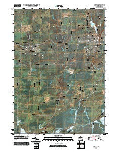 Medina New York Historical topographic map, 1:24000 scale, 7.5 X 7.5 Minute, Year 2010