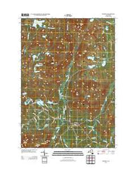 Minerva New York Historical topographic map, 1:24000 scale, 7.5 X 7.5 Minute, Year 2013