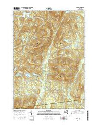 Minerva New York Current topographic map, 1:24000 scale, 7.5 X 7.5 Minute, Year 2016