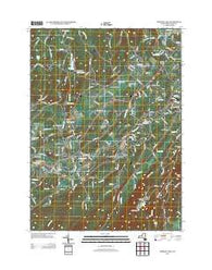 Mohonk Lake New York Historical topographic map, 1:24000 scale, 7.5 X 7.5 Minute, Year 2013