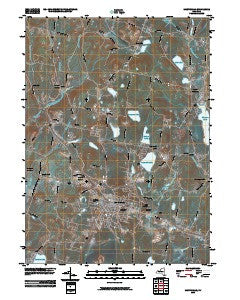 Monticello New York Historical topographic map, 1:24000 scale, 7.5 X 7.5 Minute, Year 2010