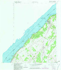 Morristown New York Historical topographic map, 1:24000 scale, 7.5 X 7.5 Minute, Year 1963